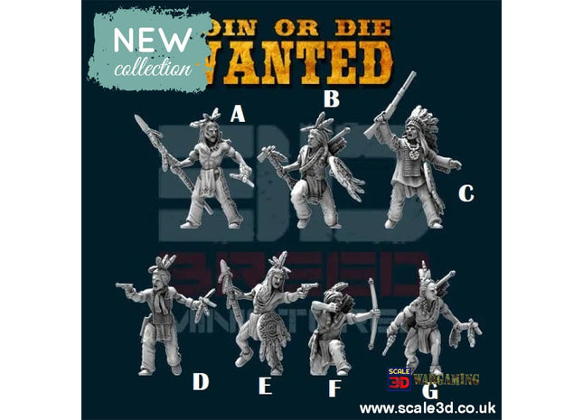 Sioux Indians 32Mm / A Figure
